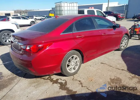 2014 Hyundai Sonata Gls from USA, damaged, VIN 5NPEB4AC1EH912579
